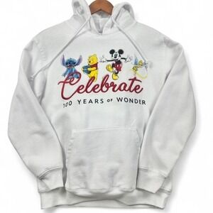 White Disney Celebrate 100 Years of Wonder hoodie